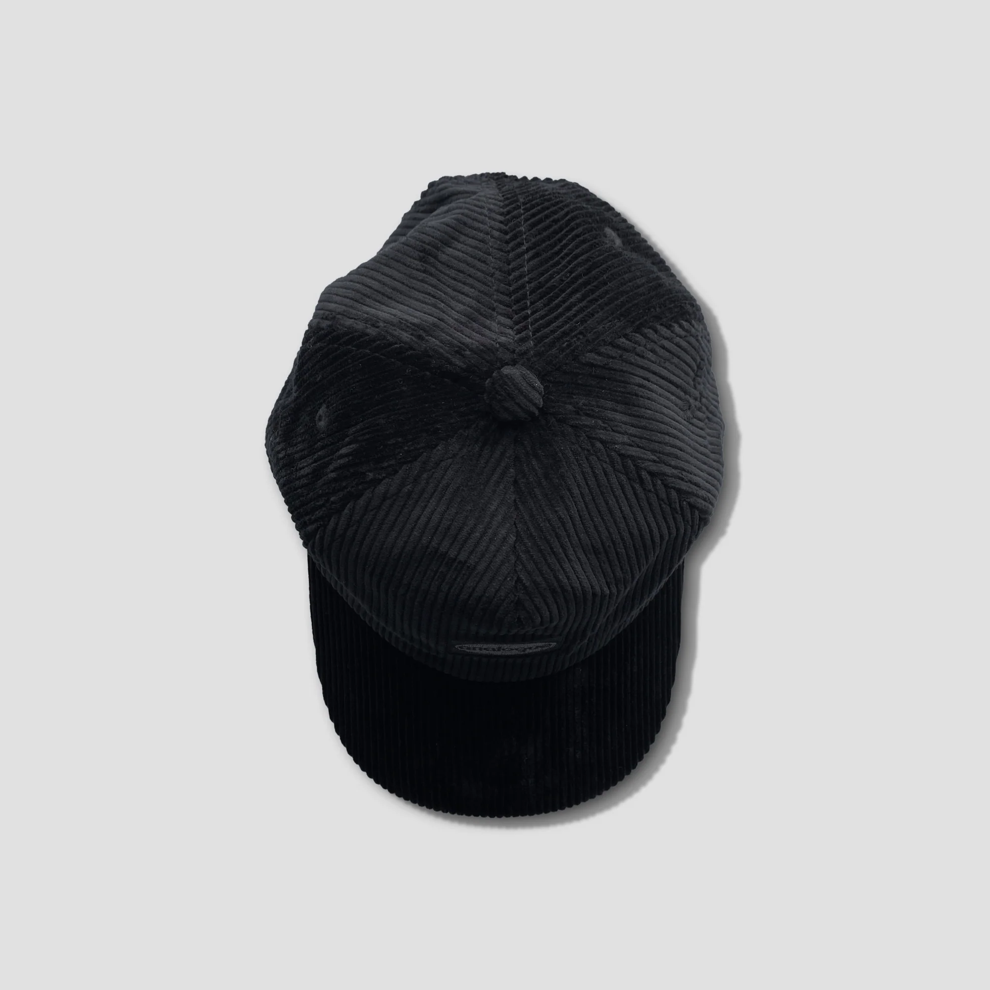 Analogue Corduroy Cap Black - Image 2