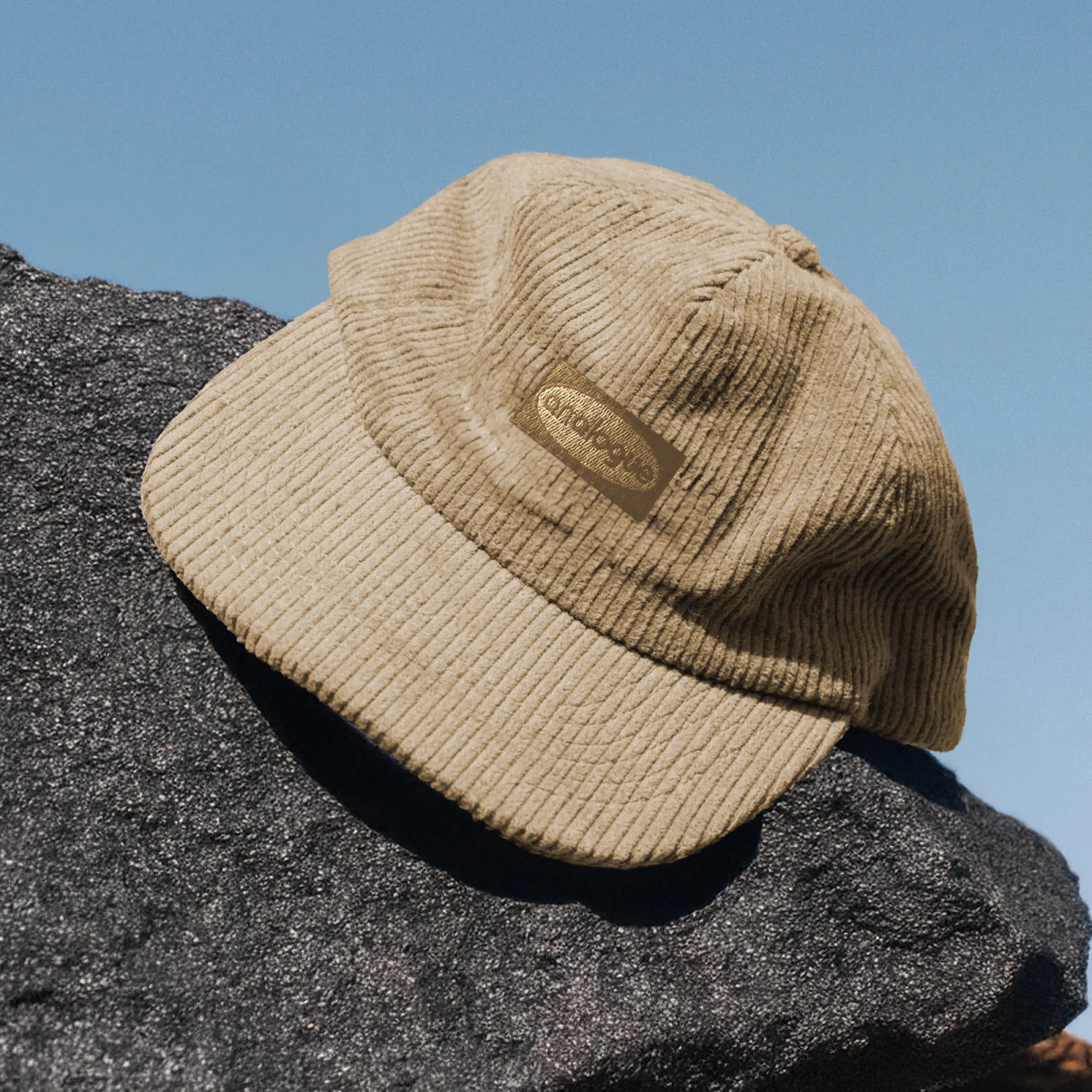 Analogue Corduroy Cap Beige - Image 4